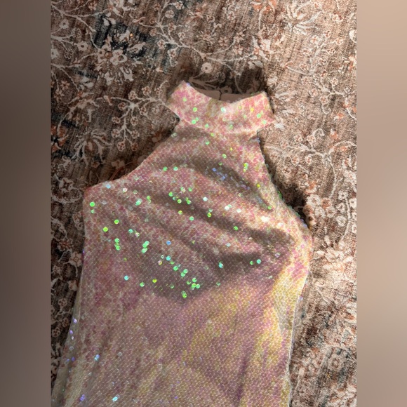 [WAYF] The Aria Sequin Mock Neck Gown - Picture 6 of 13